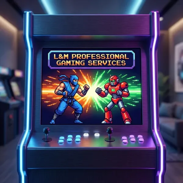 משחק לחימה רטרו עם דמויות פיקסל ארט